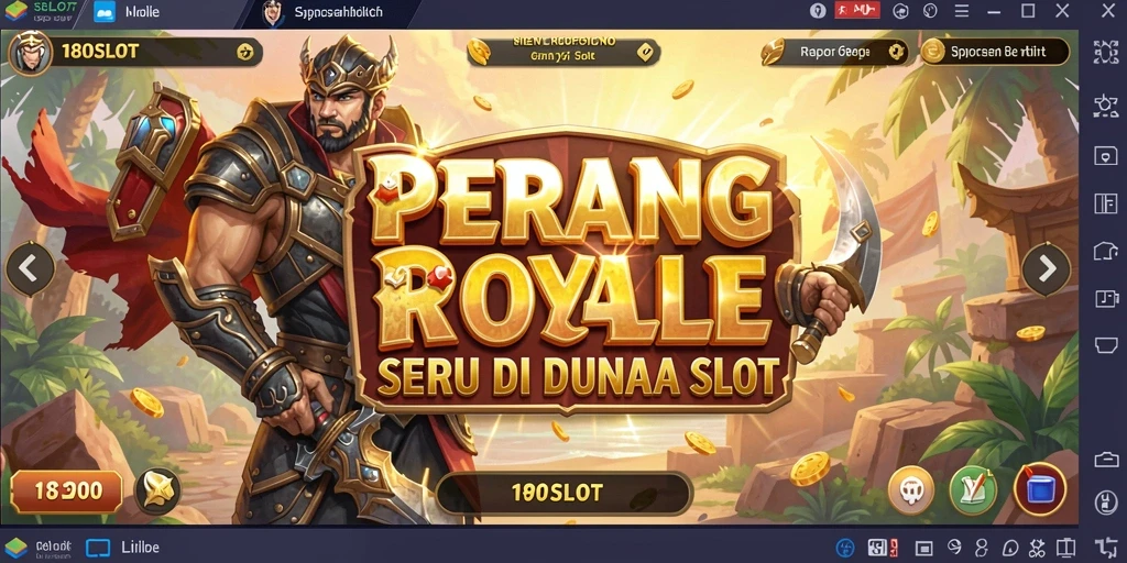 Tangkapan layar gameplay 180SLOT saat pertempuran intens.