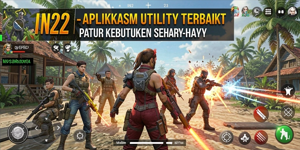Tampilan utama IN22 menampilkan fitur pengingat dan jadwal harian.