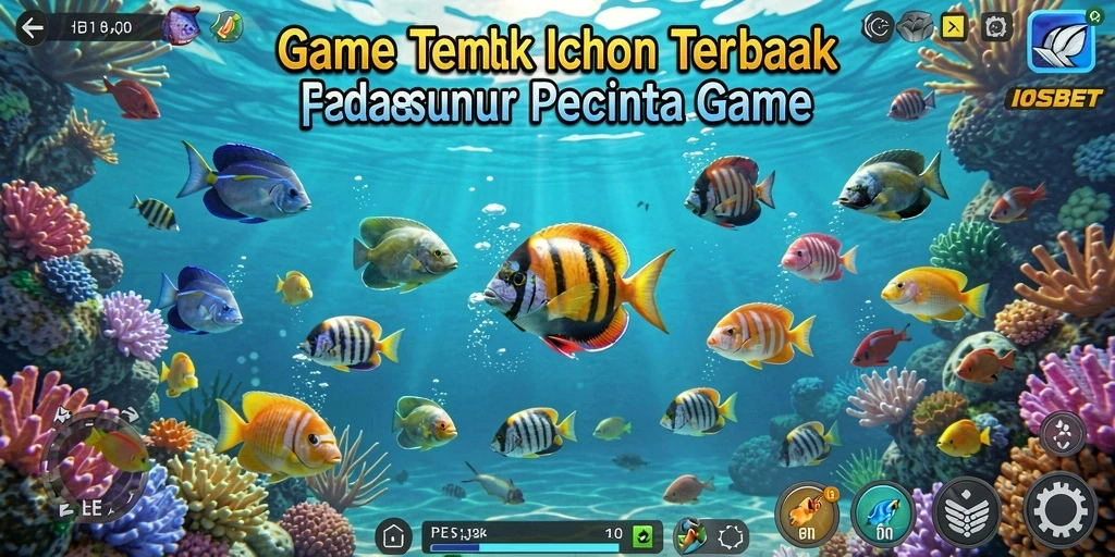 Tangkapan layar utama game IOSBET menampilkan aksi tembak ikan yang mengasyikkan.
