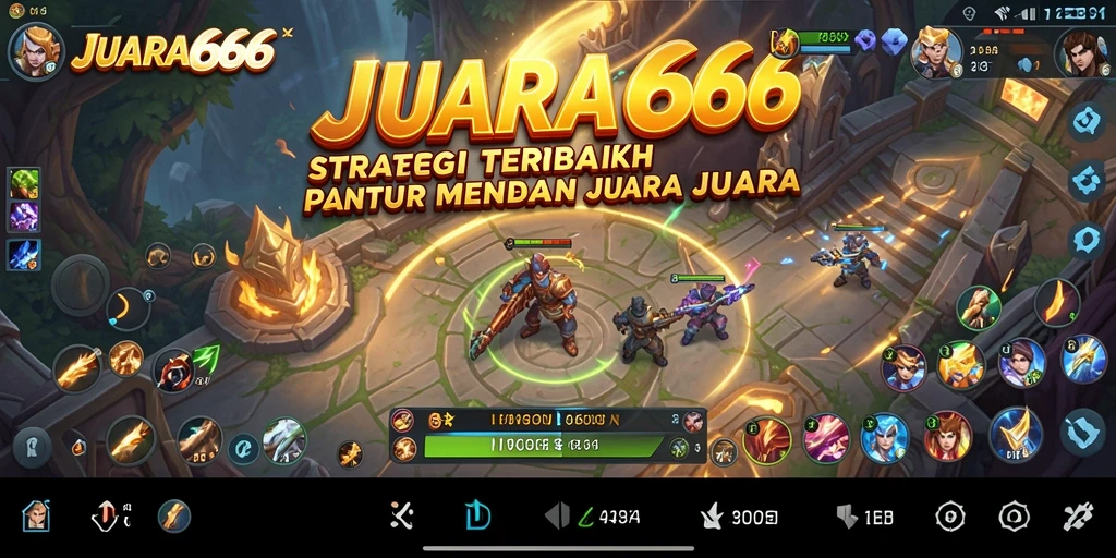 Tangkapan layar gameplay JUARA666 menunjukkan momen pertempuran yang mendebarkan.