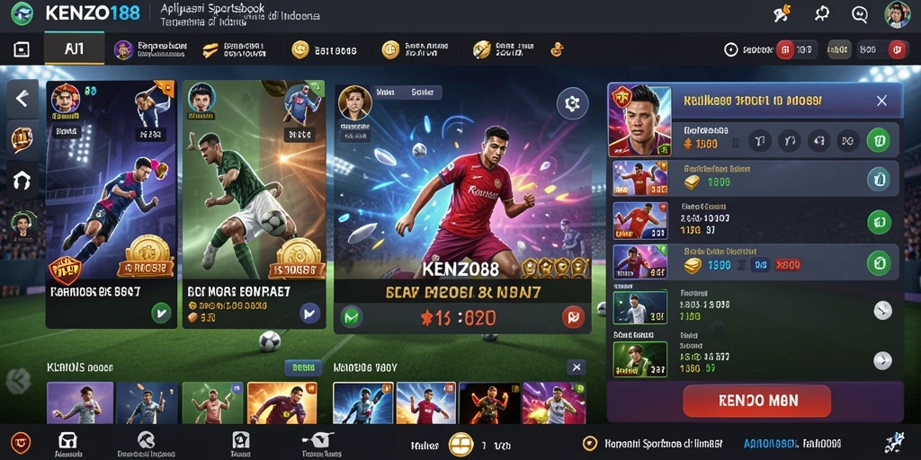 Screenshot menampilkan fitur live betting di KENZO188.