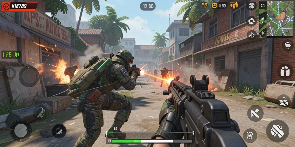 Menampilkan gameplay seru dan mendebarkan dalam KM789.