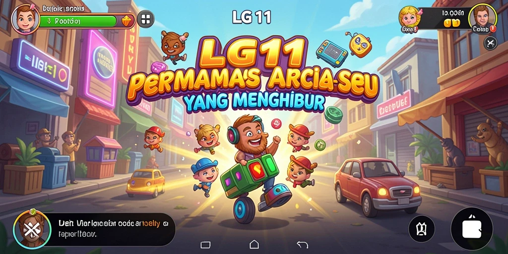 Tampilan seru dari gameplay LG111 yang penuh tantangan.