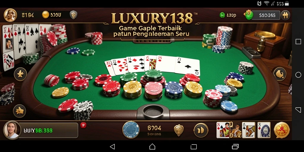 Tampilan gameplay LUXURY138 yang seru dan interaktif.