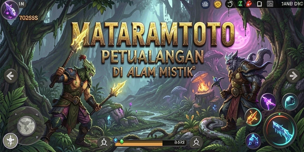 Tampilan gameplay <strong>MATARAMTOTO</strong> yang menggugah selera petualangan.