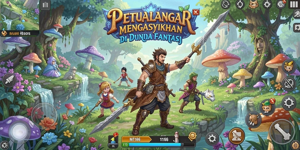 Gameplay seru dengan petualangan yang mendebarkan