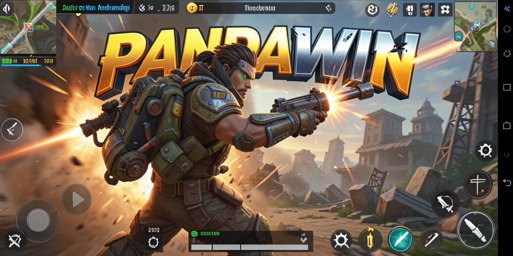 Gameplay seru dan ketegangan aksi dalam PANDAWIN.