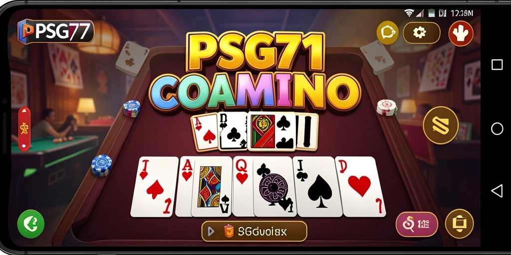 Tampilan gameplay seru dan kompetitif dari PSG77.