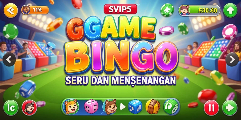Tampilan gameplay seru dari SVIP5 dengan Bingo yang mengasyikkan.
