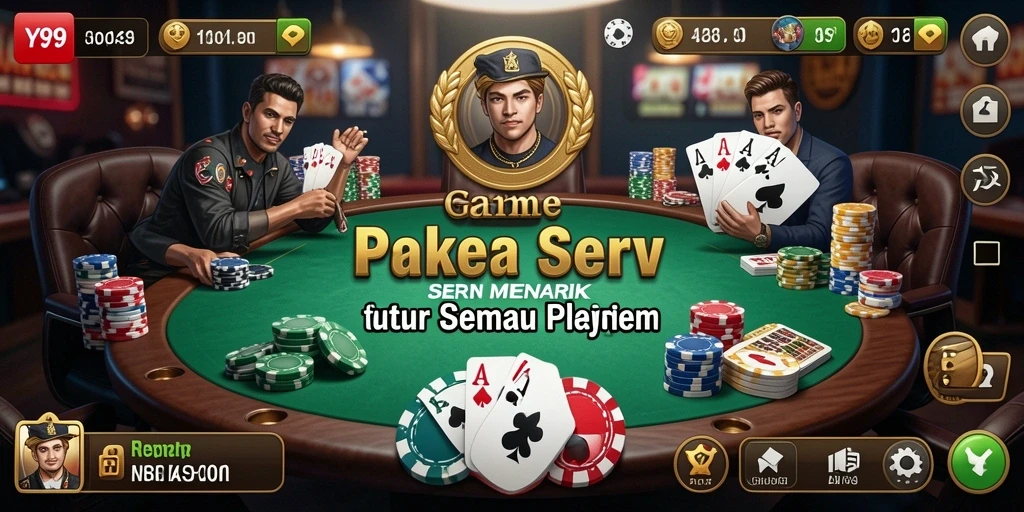 Screenshot gameplay Y89 yang menampilkan momen seru saat bermain poker.