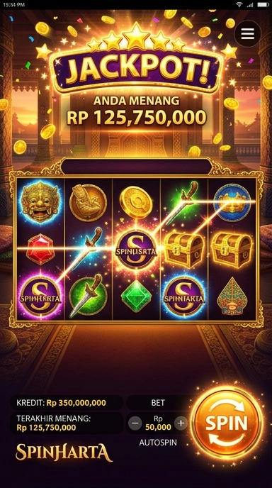 Pengunduhan aplikasi di spinharta sangat cepat dan aman.